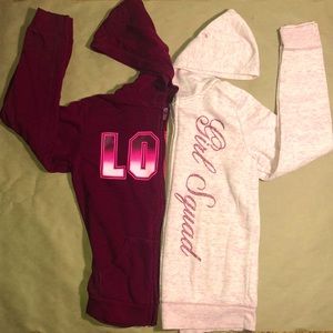Two Girl Hoodies